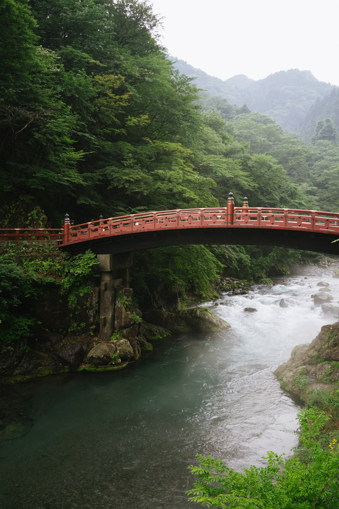 Shinkyo bridge, a magical sight.