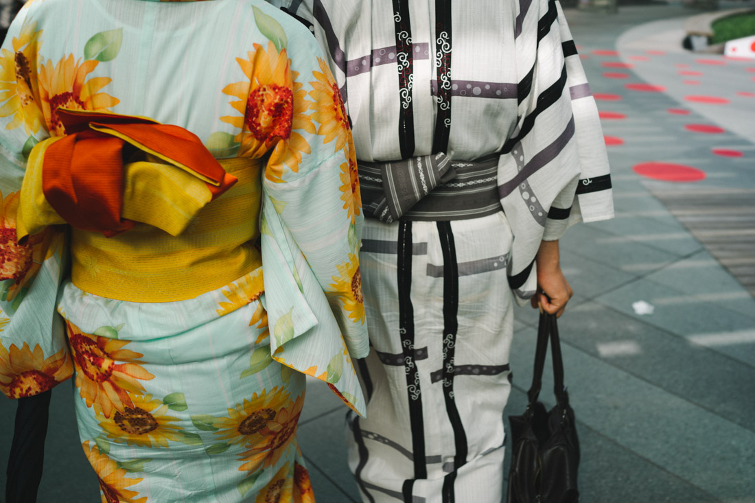 On our way out we kept seeing more and more kimonos — soon we would understand why...