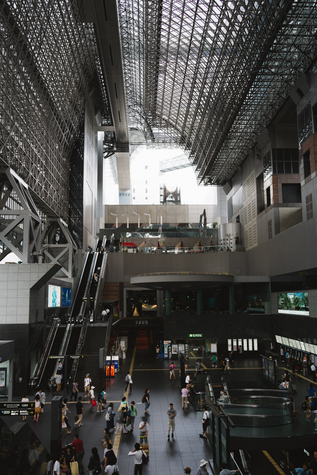Saying the Kyoto station is huge is, quite frankly, an understatement.